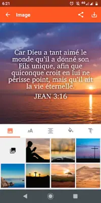 La Bible en Français (French Bible) android App screenshot 0